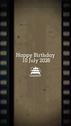 Birthday 10 July