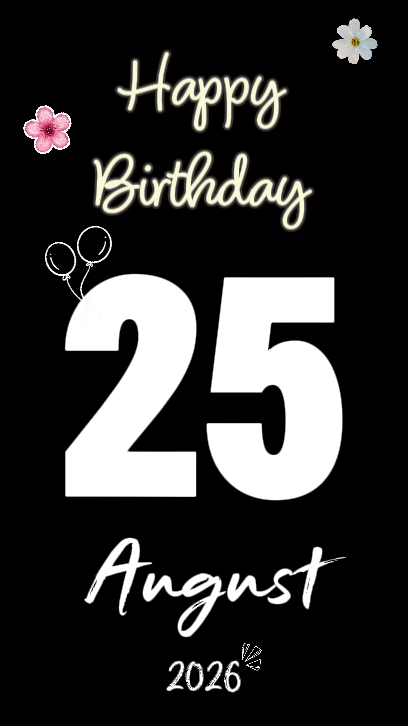25 ULANG TAHUN AGUSTUS