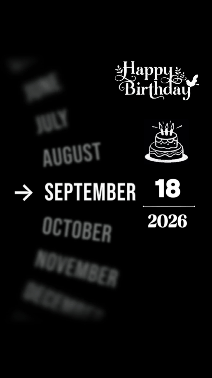 HBD My Baby