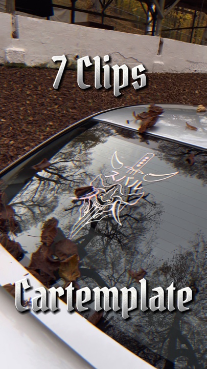 7 Clips Cartemplate🤝🏼