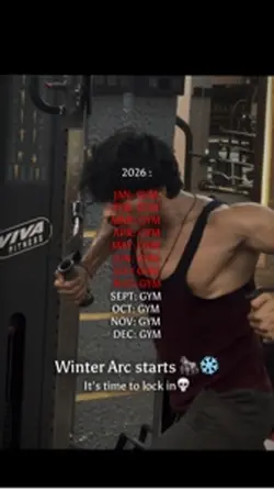 Winter arc starts 🦍❄️