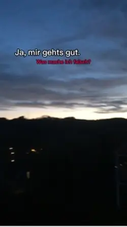 Was mache ich hier..