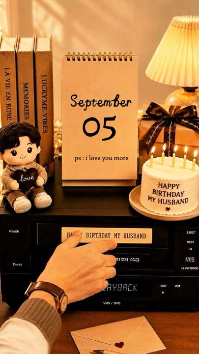 HBD Marido 05 de setembro