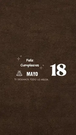 Feliz Cumpleaños 