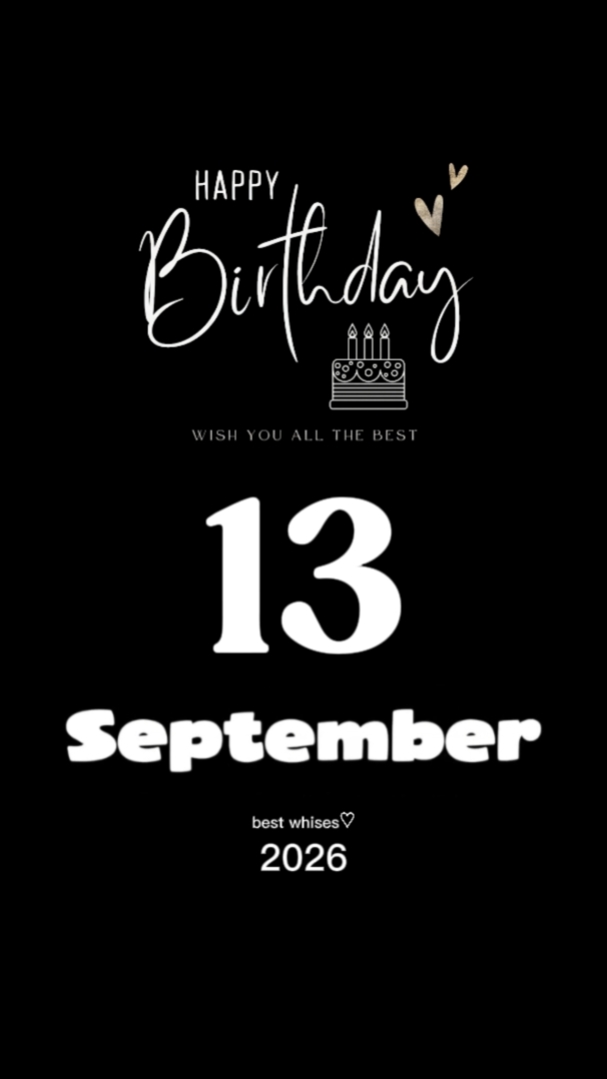 Brithaday September