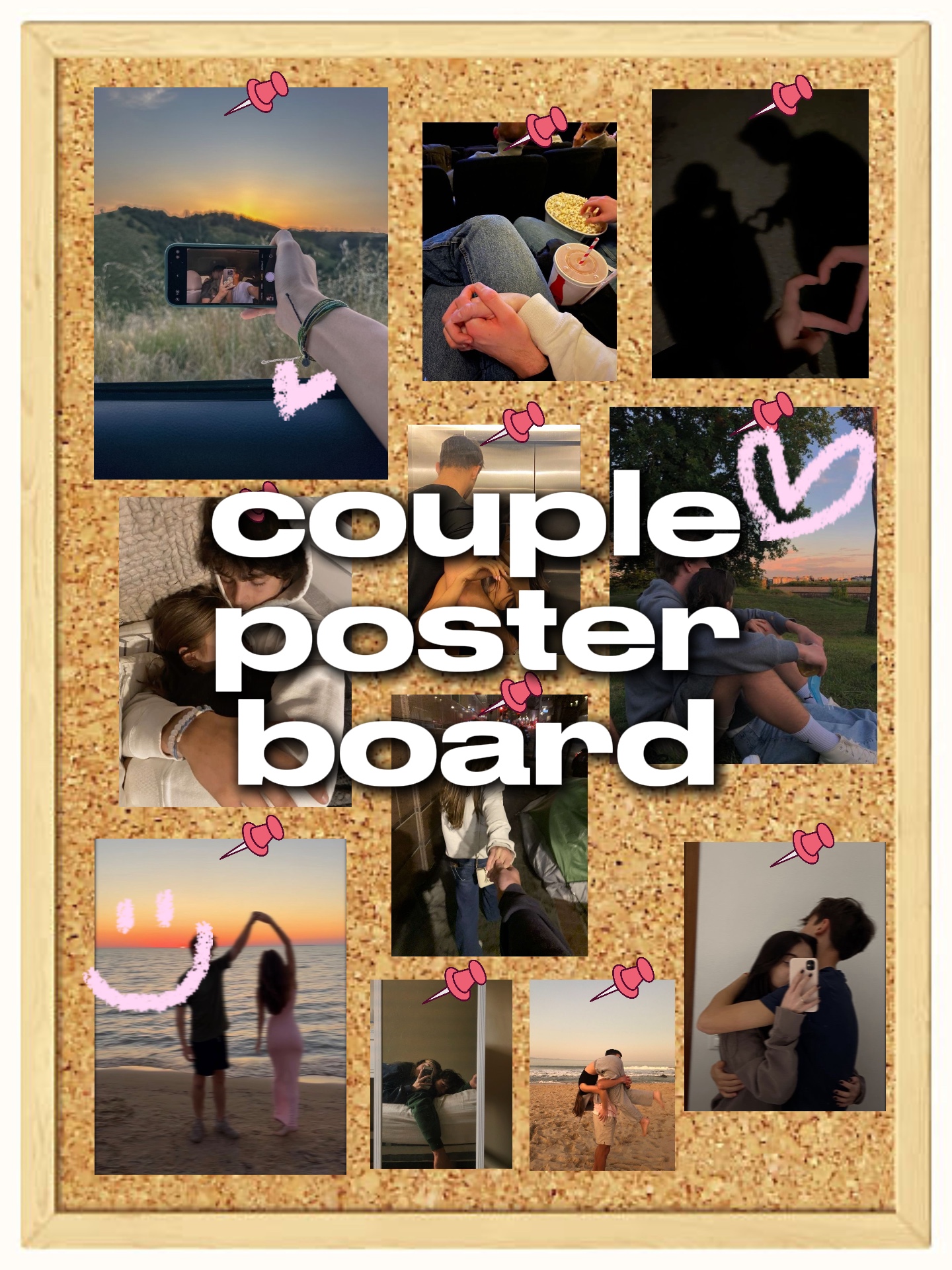 Tablero De Carteles De Pareja📍