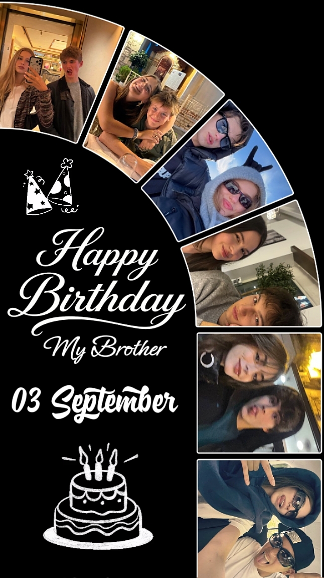 HBD BROTHER 03 SEP