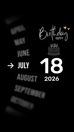 Hbd 18 July 2026 