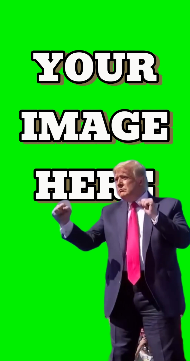 Trump bailando meme