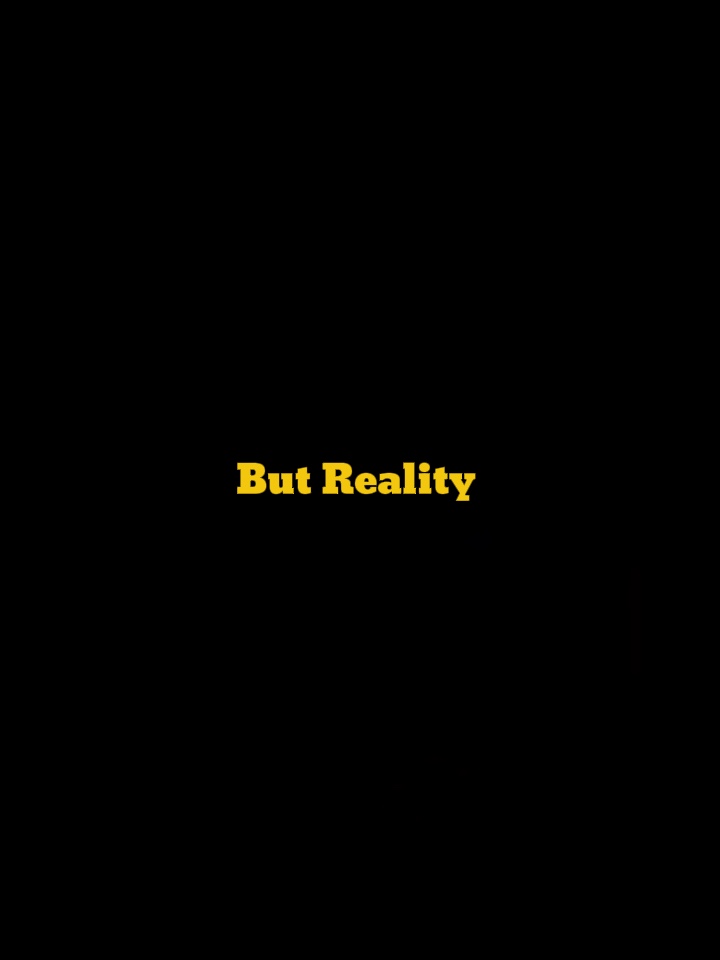 Aber die Realität