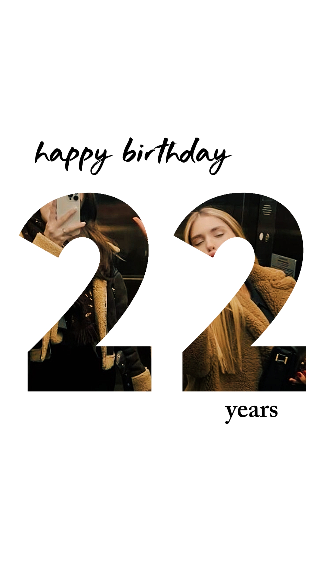 Hbd 22 Jahre