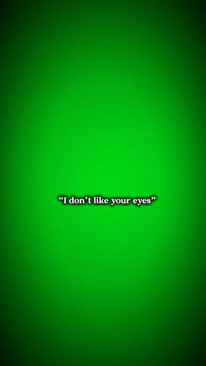 Mes yeux?