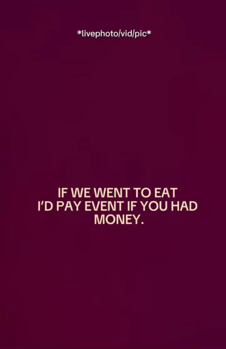 Ifwewenttoeatidpay