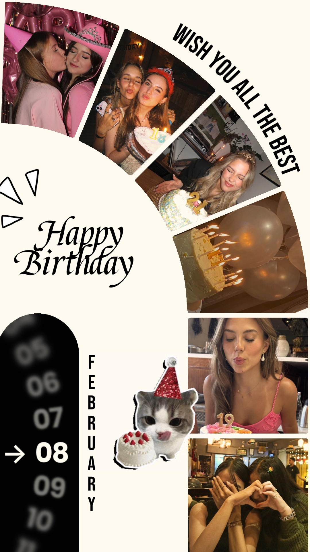CUMPLEAÑOS 8 DE FEBRERO 