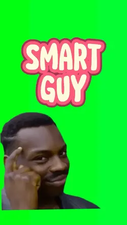 Smart Guy Thinking