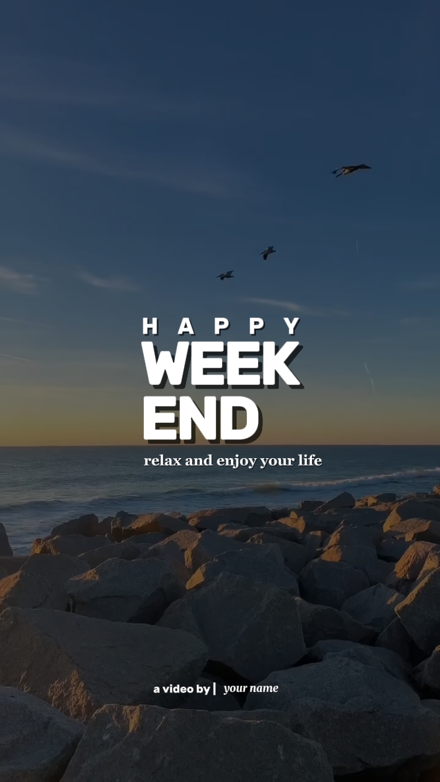 Feliz fin de semana 