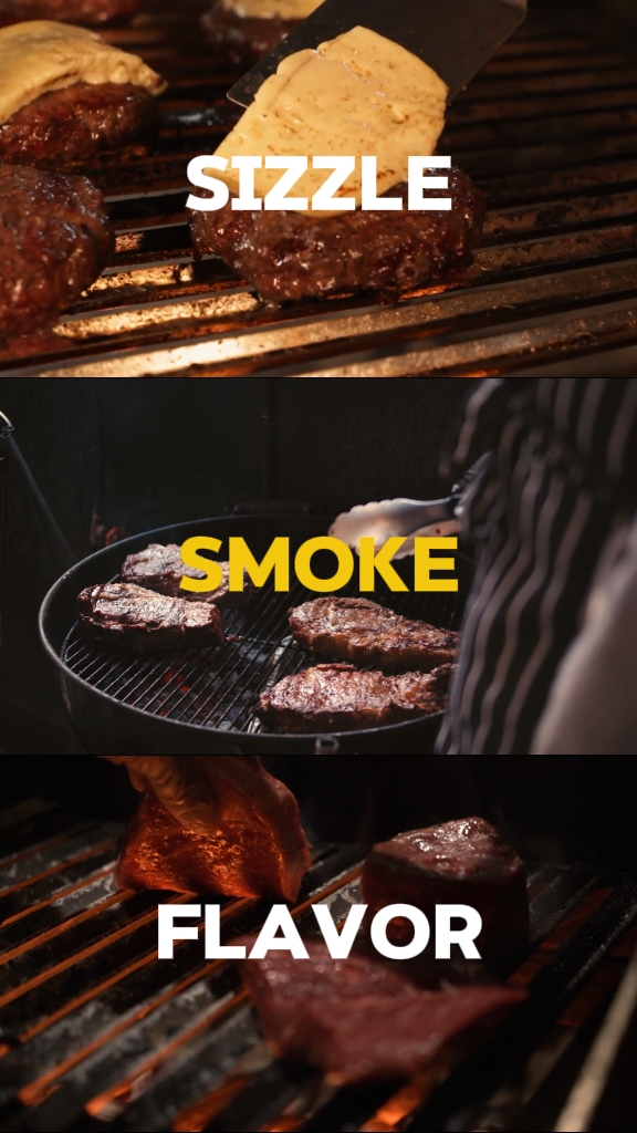 Sizzle, Fumar, Sabor