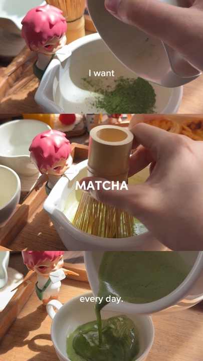 I want matcha 🍵