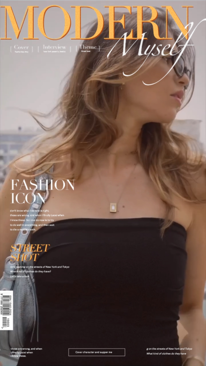 Template ng Magazine