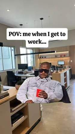 when i get to work