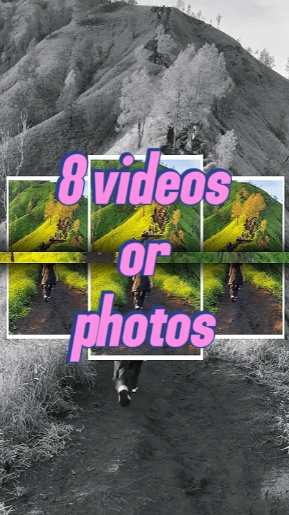 8 video atau foto 
