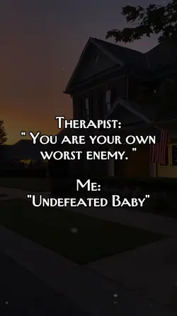 Therapist vs. Me