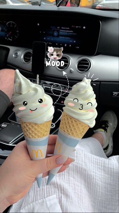 Helado estético 