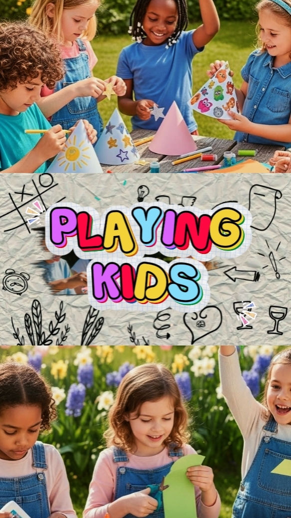 Playing kids