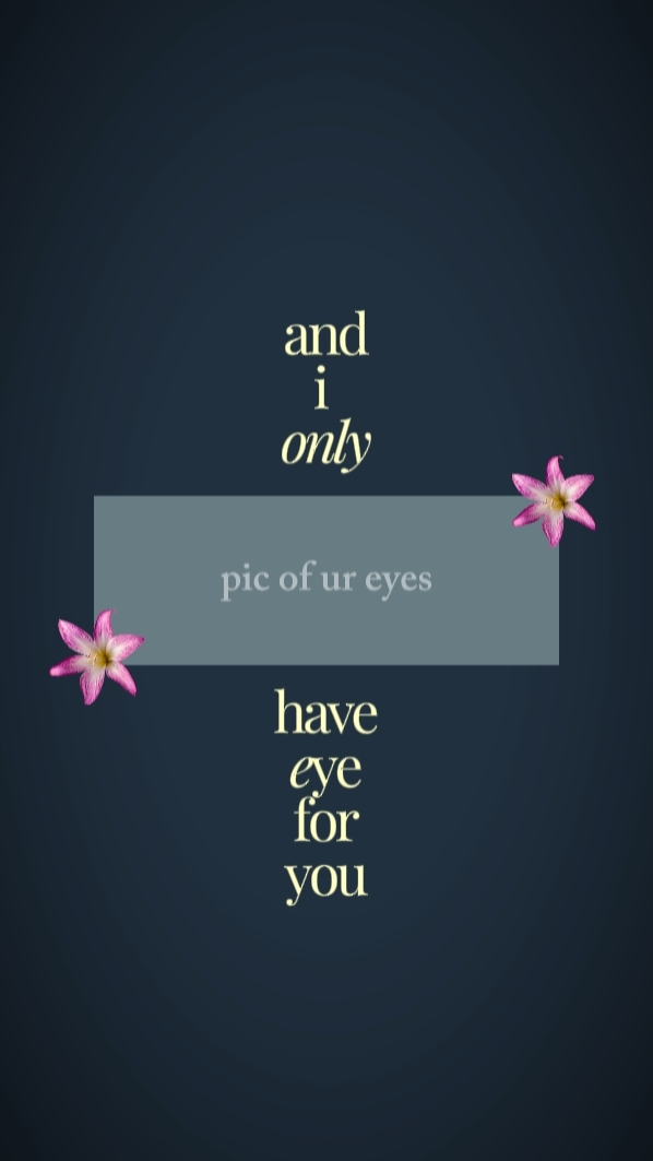 oeil pour toi