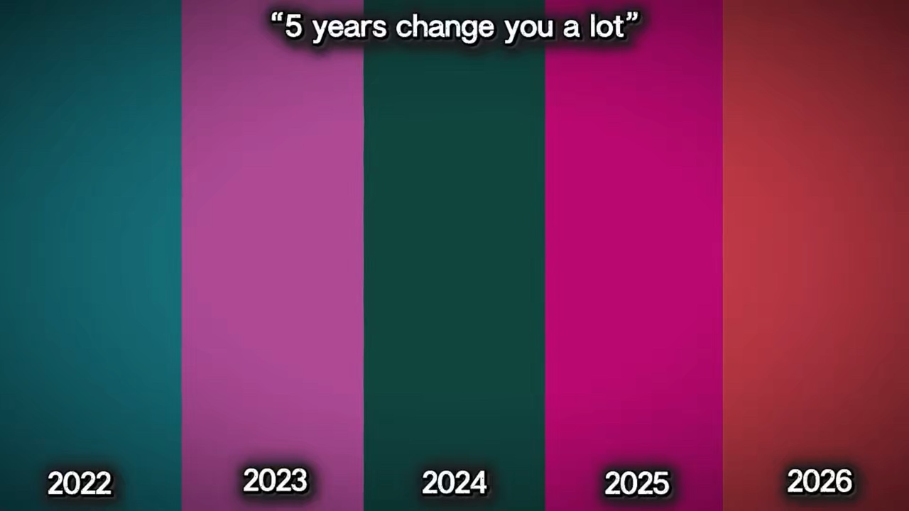 Changement de 5 ans 