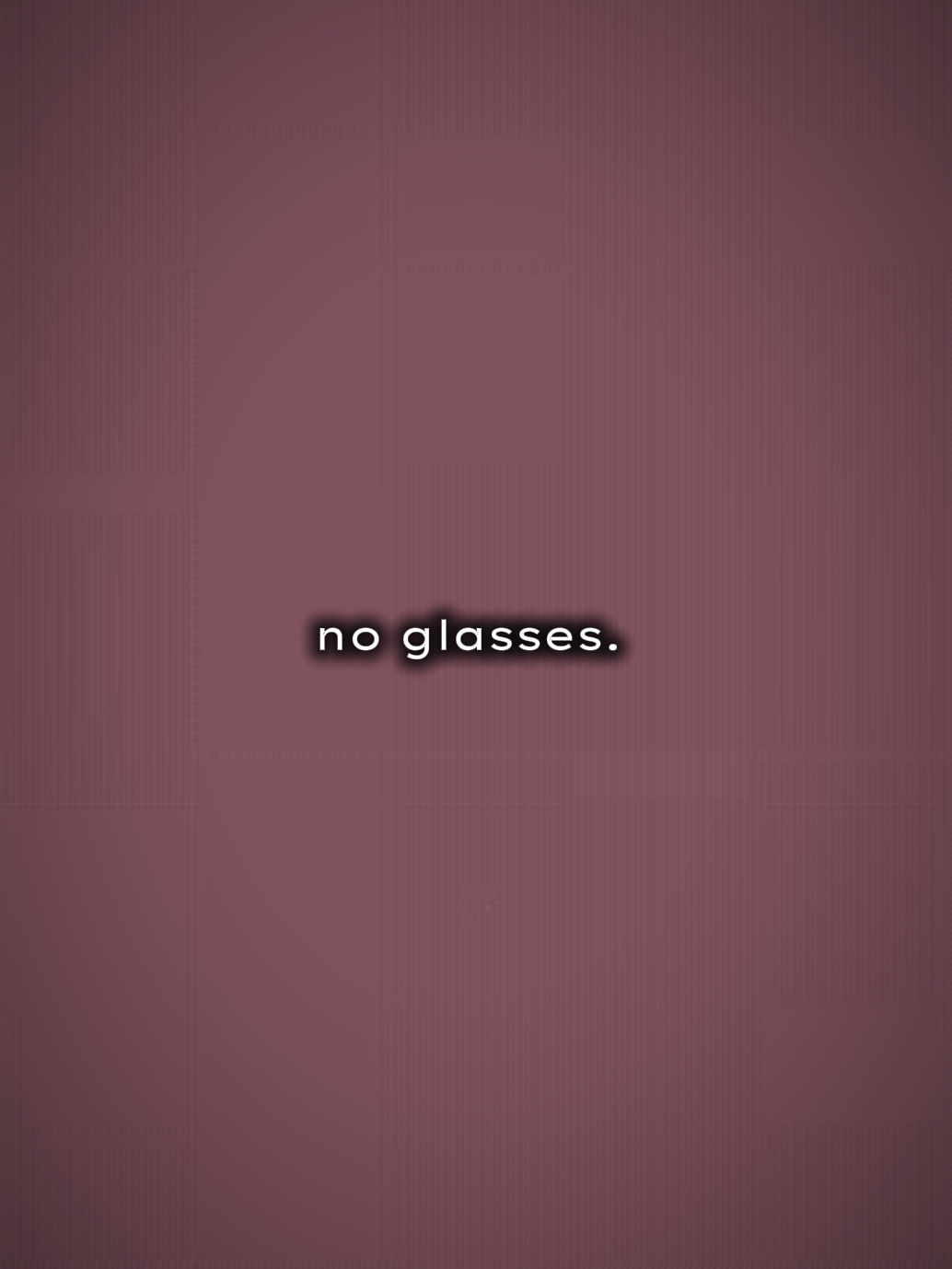 have vs no glasses