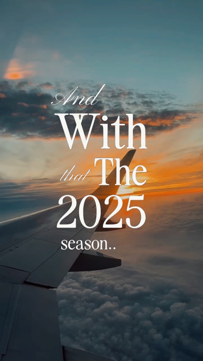 And with that 2025 