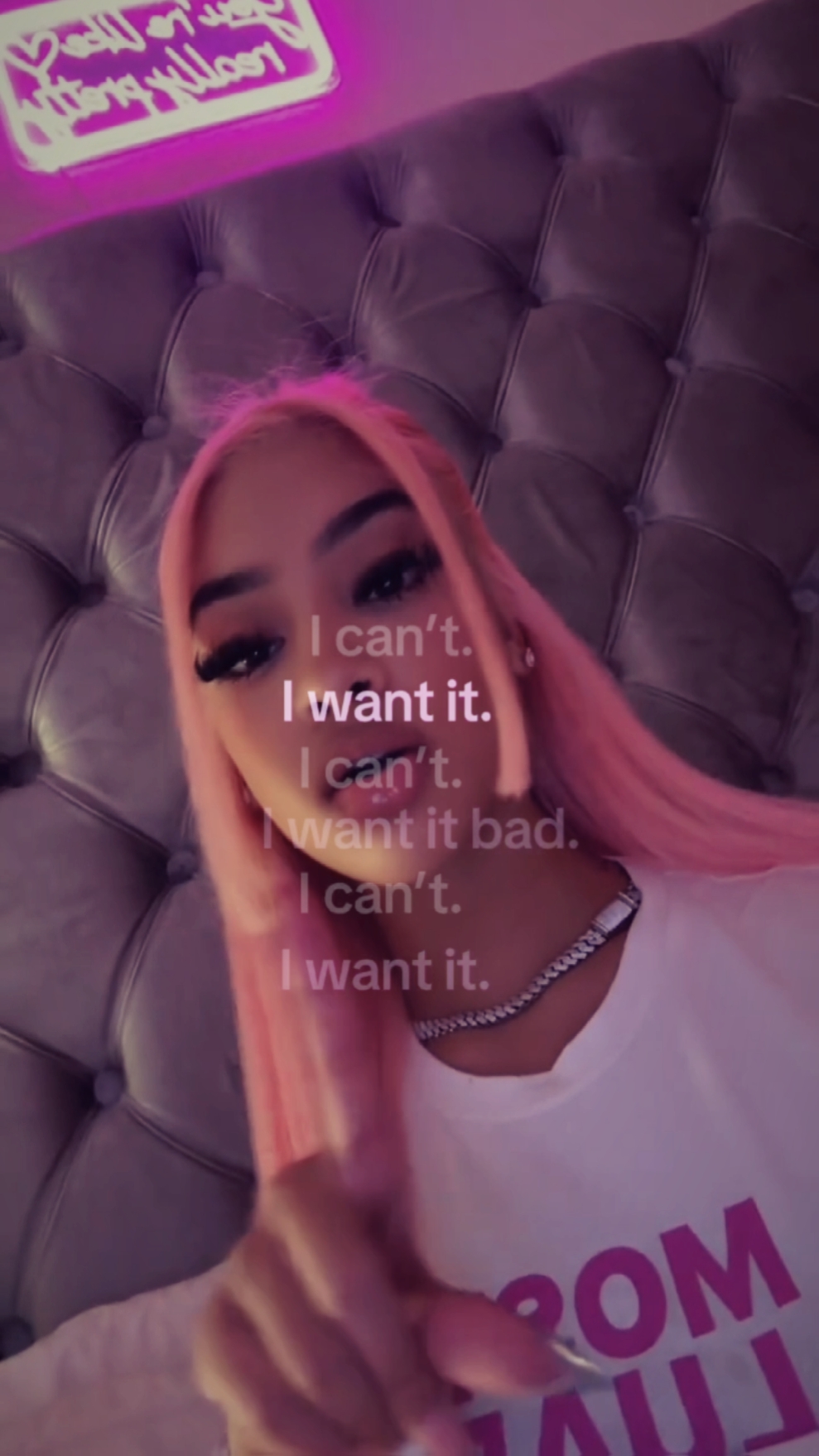 i can't i want 