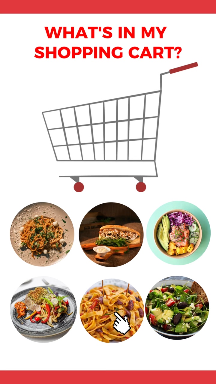 TikTok Style Food Display