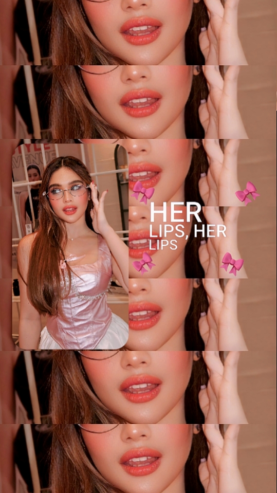 Sus labios son muuuuy...