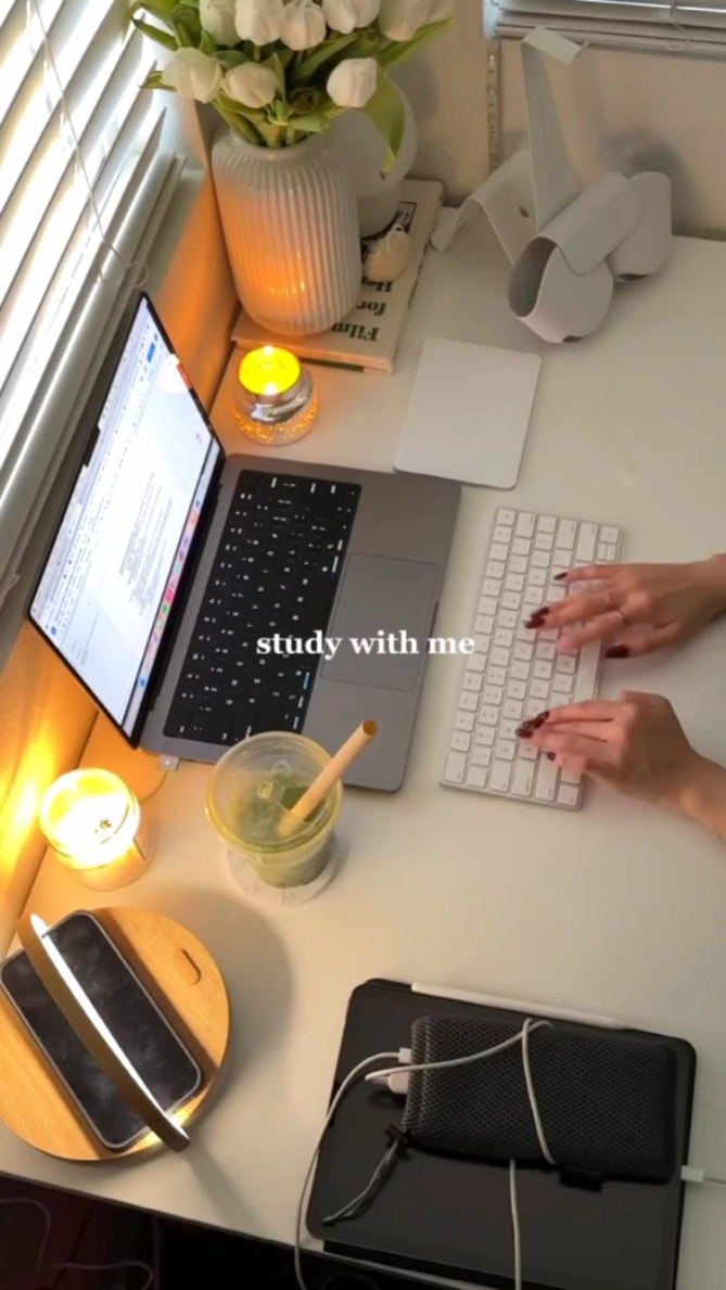 study with me