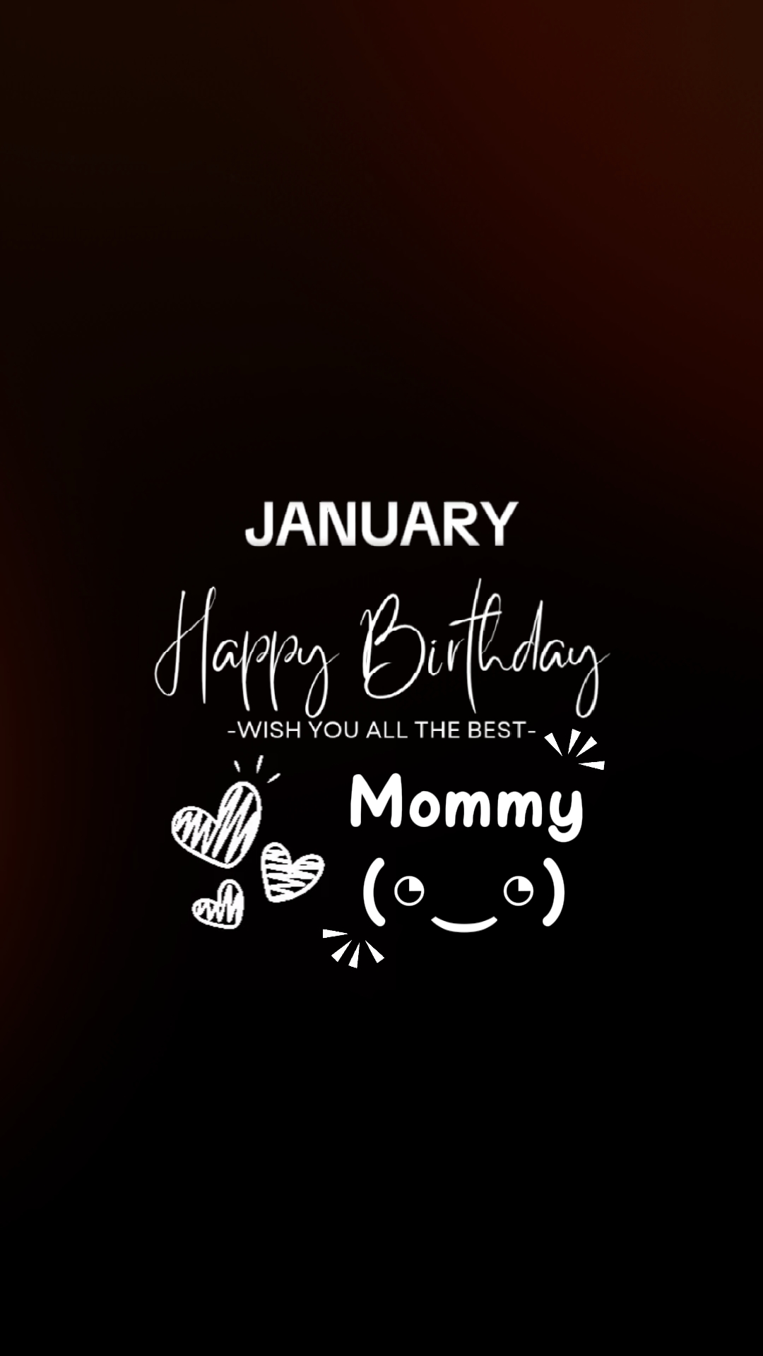 Aniversário Mamãe