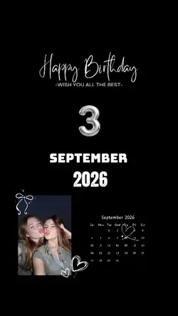 Brithday september