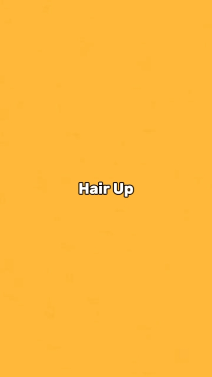 hair up 