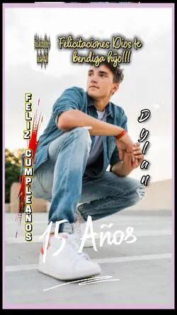 feliz 15 hijo