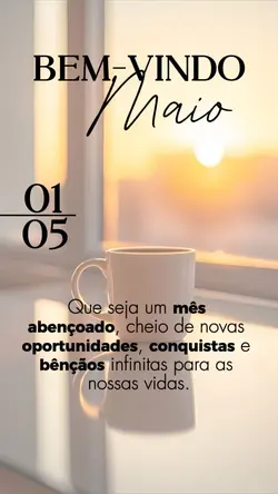 Bem vindo Maio