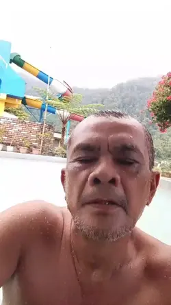 berendam air panas,