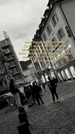 nicht glücklich 