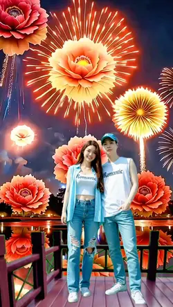 fireworks  template 