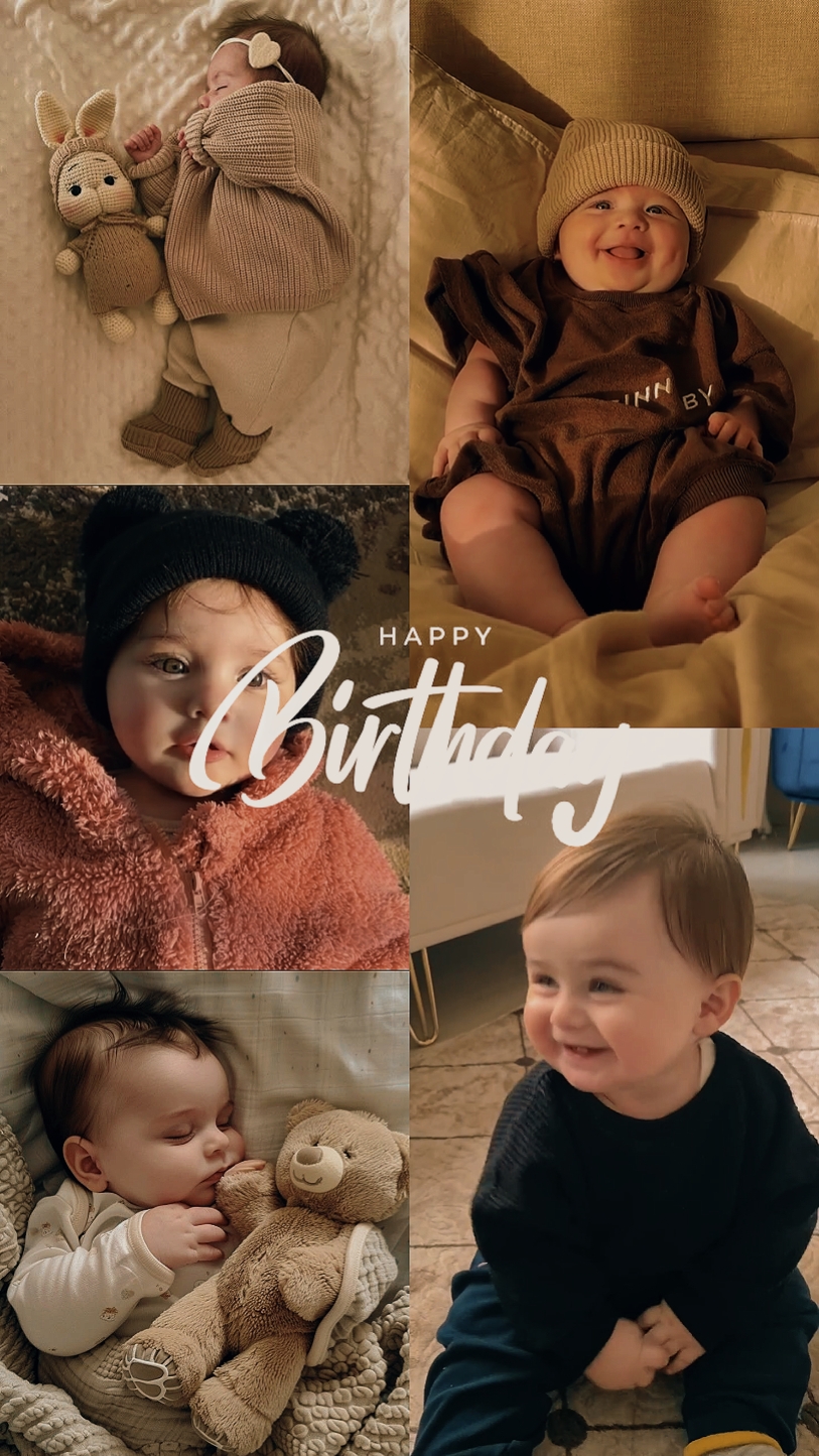 Anniversaire mon bébé