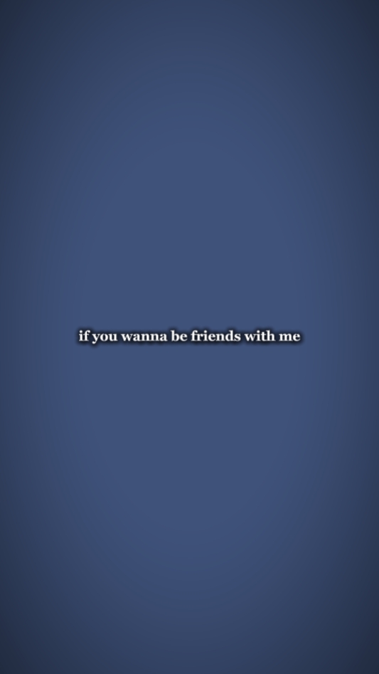 if you wanna be
