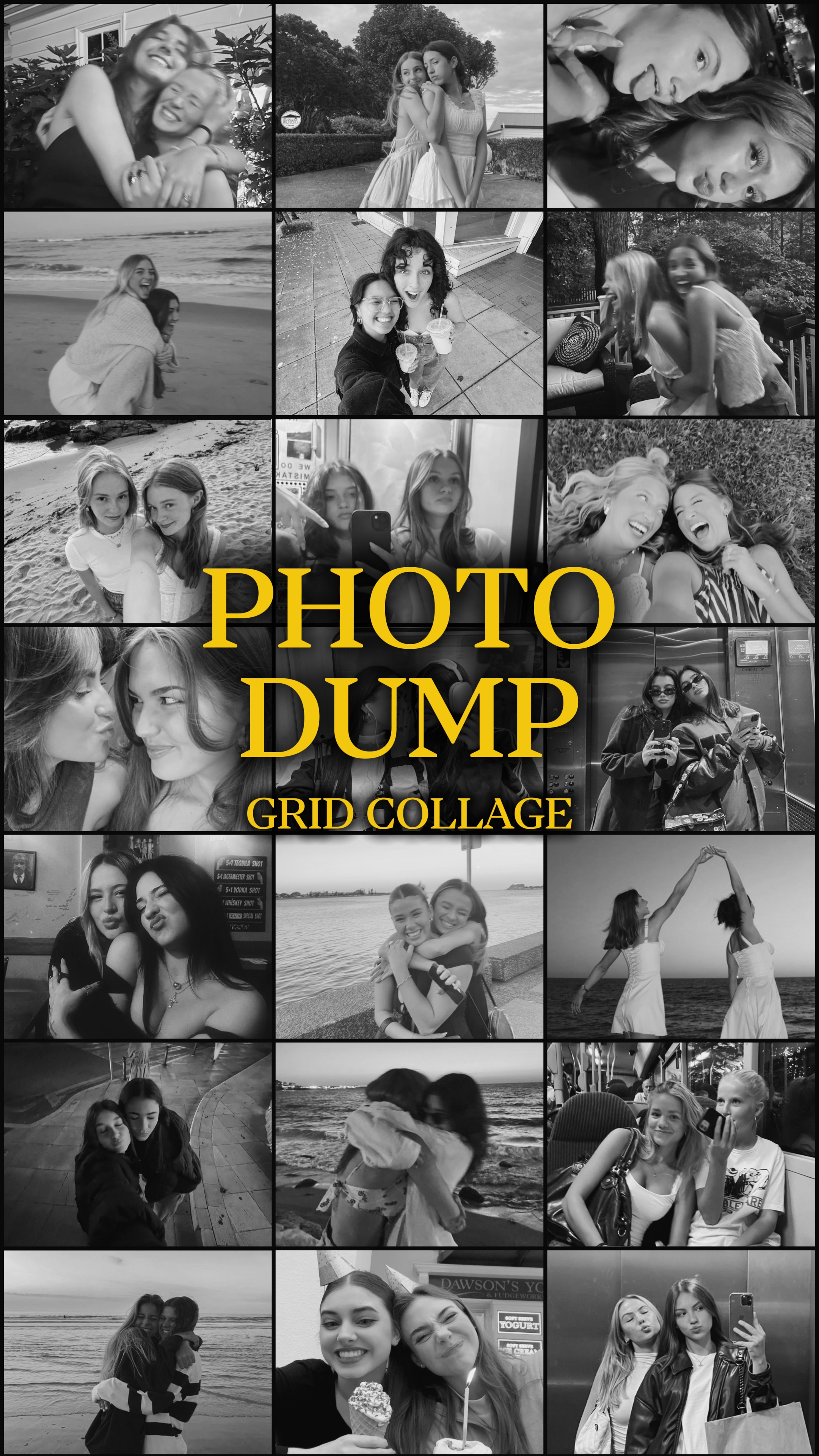 photo grid dump