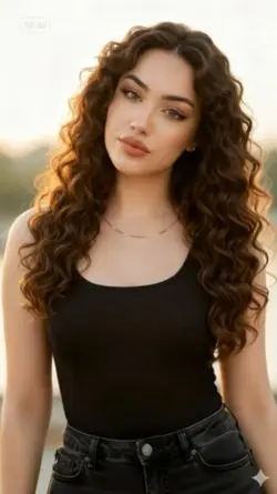 Curly hair di