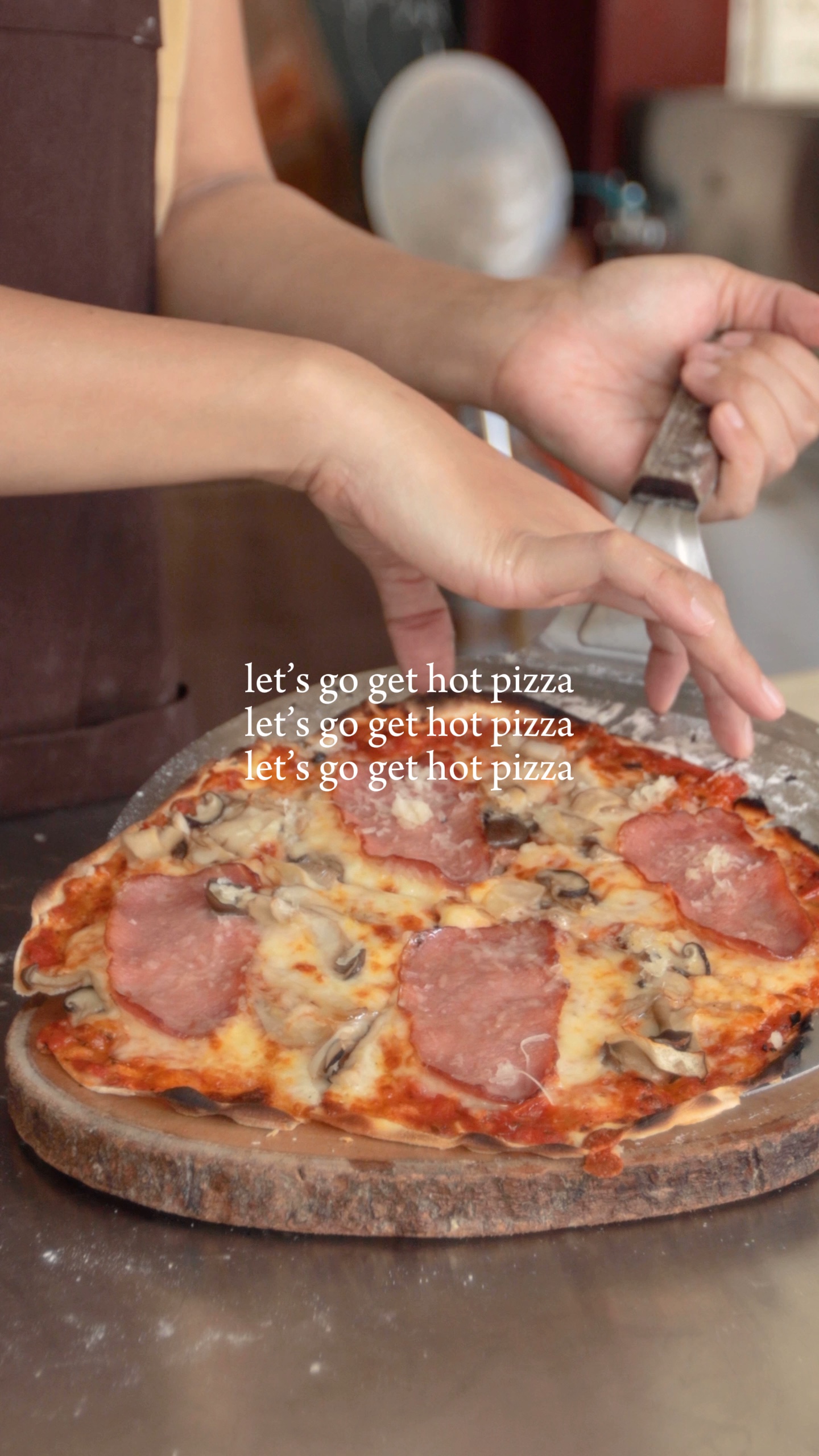 Vamos a buscar pizza 