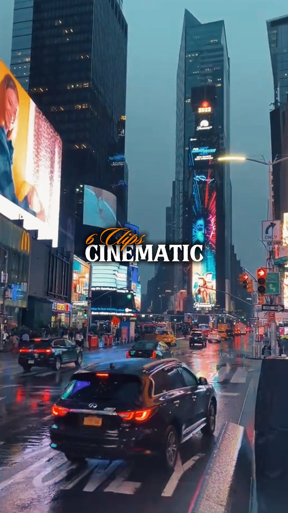 CINÉMATIQUE 6 CLIPS